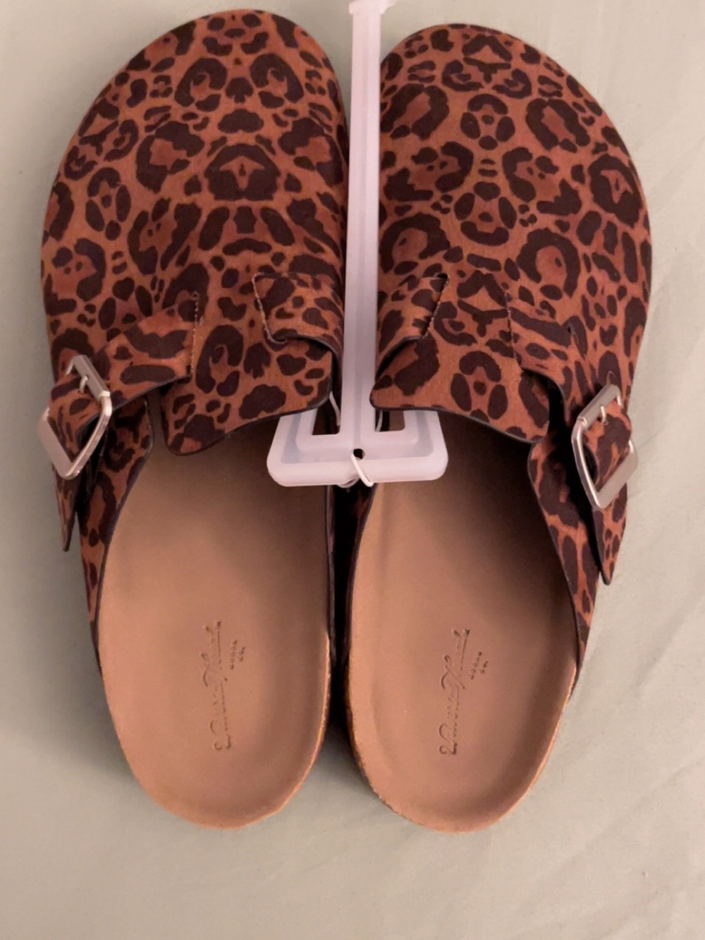 Universal Thread Leopard Print Slip-On Clog in Brown